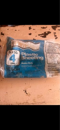 Plastic sheeting