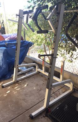 Weider pro pc3 squat rack sales