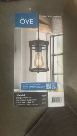 Ove Single Pendant Light Fixture