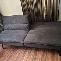 Navy Futon – Excellent Condition