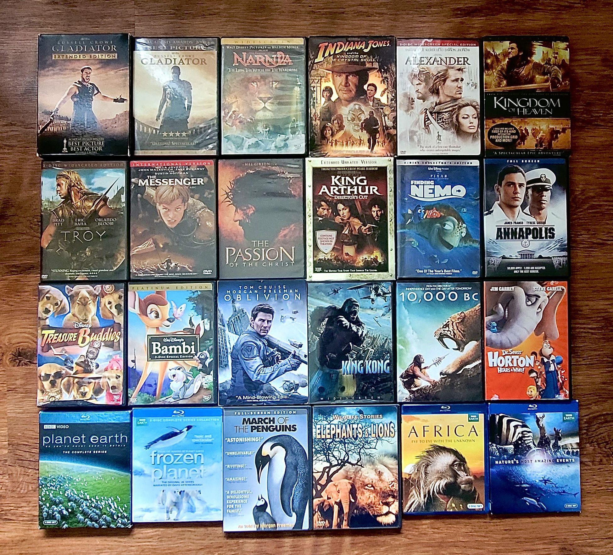DVD/Blu-Ray Movies
