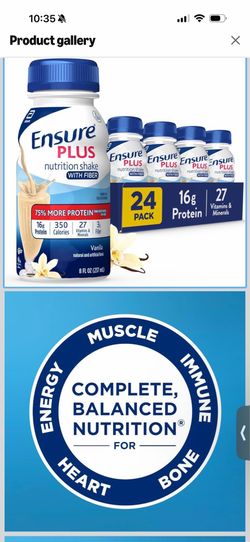 Ensure plus, vanilla
