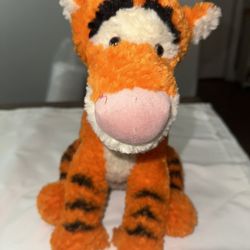 Disneyland Disney World Parks Large Plush TIGGER Winnie The Pooh 15" Curly Tail