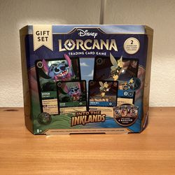 Lorcana Into The Inklands Stitch & Tinker Bell Gift Set