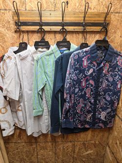 5 shirts bundle M And s size various short and long sleeve