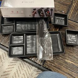 Sushi Set * 2 Black