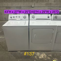 Whirlpool Washer And Dryer Electric (#137)