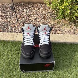 Jordan 5 Retro OG Black Metallic Reimagined Size 12