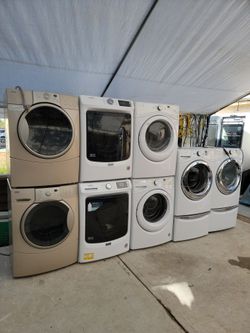 Washer and dryer set