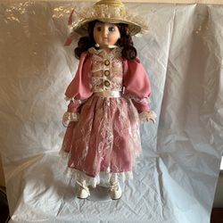 Ceramic Doll New 16 Inches Tall Heritage Mint Collection