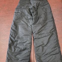 Black Insulated Snowboard Ski Snow Pants,