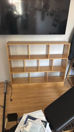 Bamboo Bookshelf