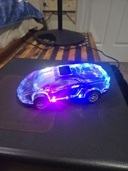 Bluetooth car speaker with lights