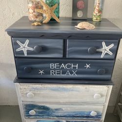 Solid Wood Dresser 