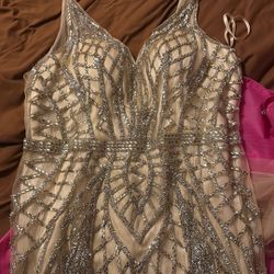 Gold Dress