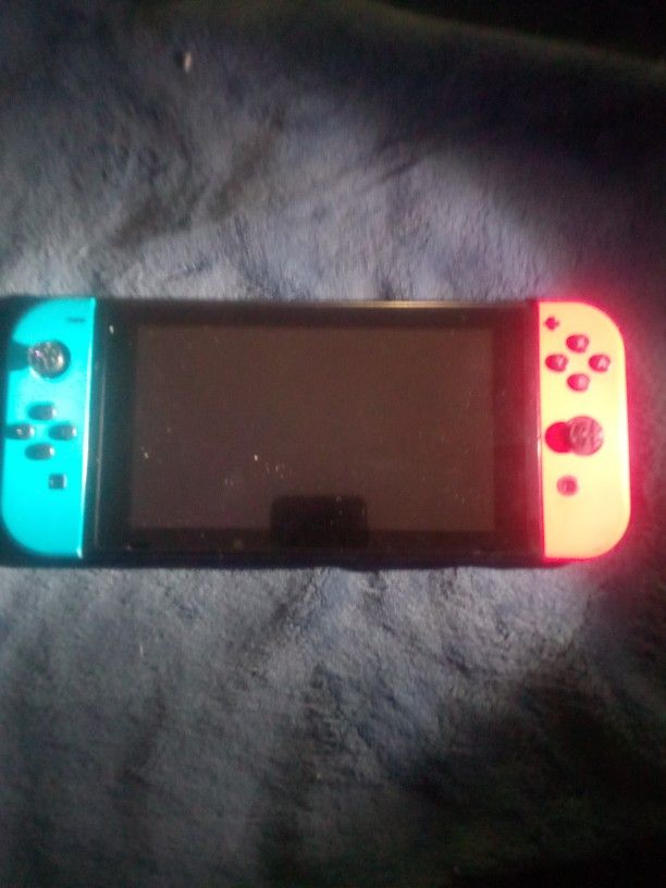 Nintendo Switch With Mario Kart
