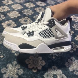 Air Jordan 4 Retro Military Black (Brand New, No Box)