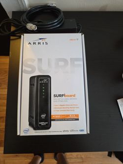 ARRIS SURFboard Cable Modem – Fast & Reliable (DOCSIS 3.0 / 3.1)