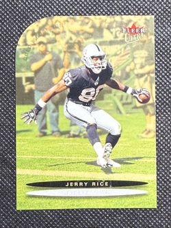 Jerry Rice Gold Medallion #60 2003 Fleer Ultra Raiders HOF