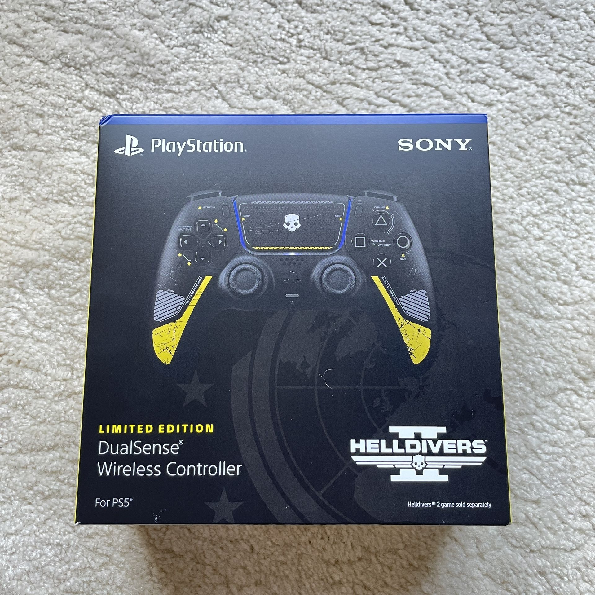 Helldivers 2 Limited Edition PS5 Controller Brand New