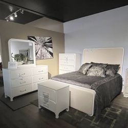 White Queen Bedroom Set