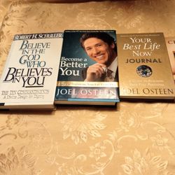 Lot of 3 Christian Self-Help Books..all 4 books