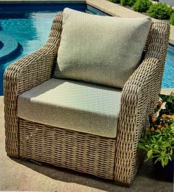 New 2 Outdoor Chair Cushions