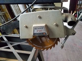 Radial Arm Saw Dewalt With Steel Stand