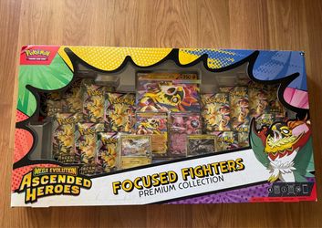 Pokemon Ascended Heroes Focused Fighters Premium Collection