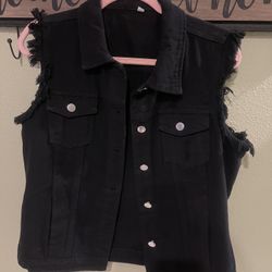 Woman’s Denim Vest