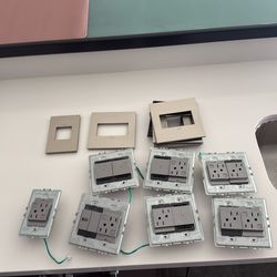 Legrand metal electrical outlets