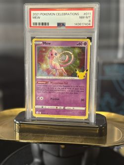 2021 Pokemon Celebrations Mew 11 PSA 8 