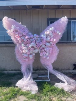 Floral butterfly