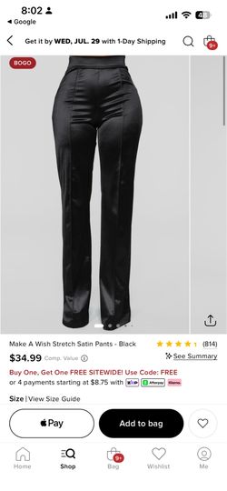 Satin dressy pants ! Size XS