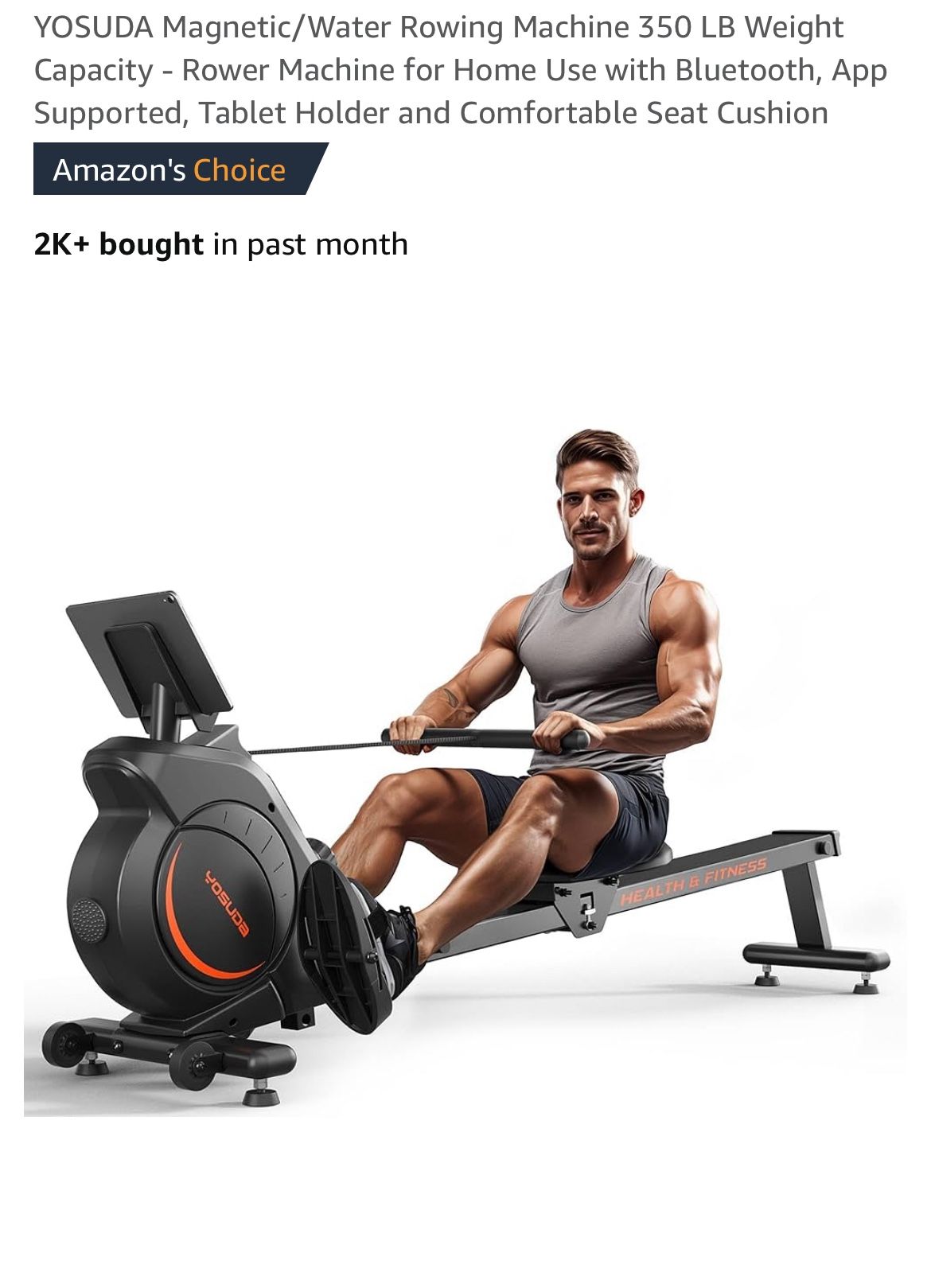 Rowing machine