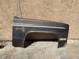 1985 C10 C20 Squarebody RH Fender - CHERRY