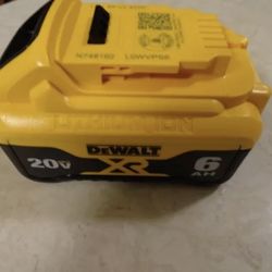 Dewalt Battery 6ah 