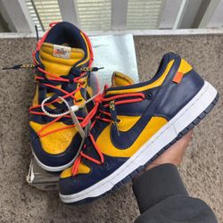 2019 Off-White x Dunk Low University Gold 