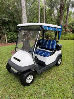 CUSTOM 48 VOLT CLUB CAR PRECEDENT GOLF CART!! RUNS AND DRIVES GREAT!!