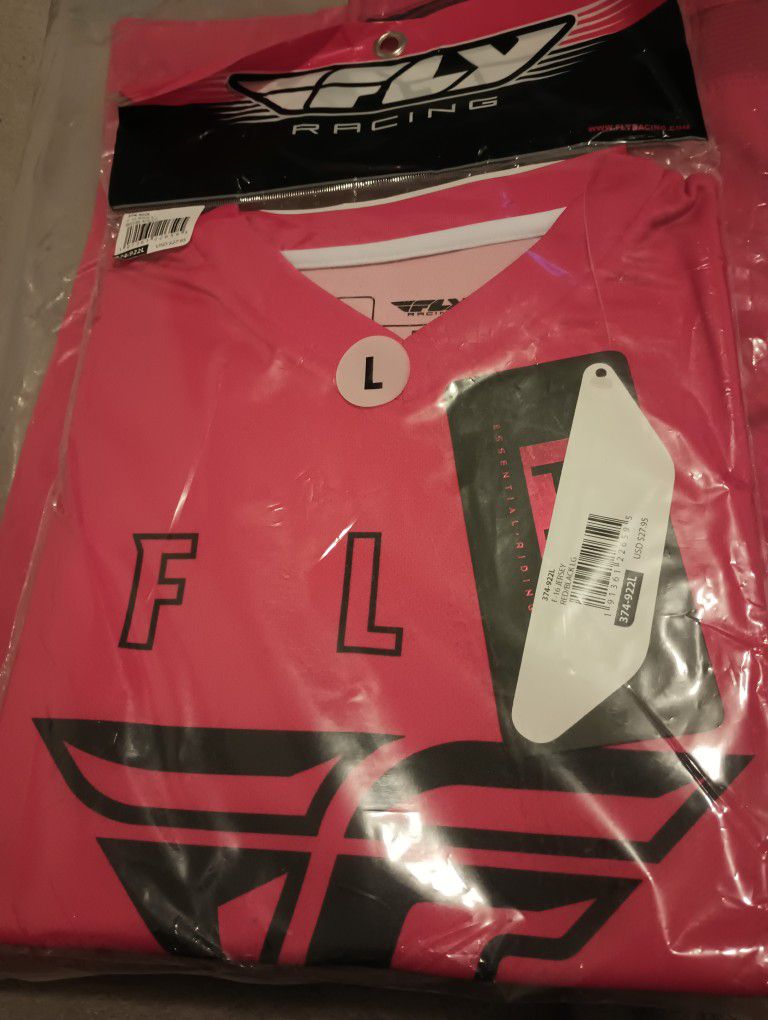 Fly Racing F-16 Red and Black Jersey Size L