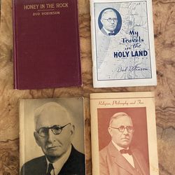 Vintage Bud Robinson & McConnell Book Lot – 4 Religious Classics