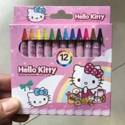 Hello Kitty Crayons $4