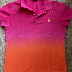 Vibrant orange Polo Ralph Lauren polo shirt #poloshirt