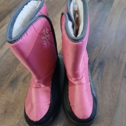 Girls Snow Boots Size 1Y