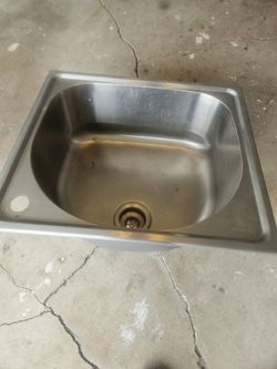 Deep sink