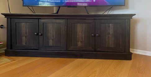 TV Stand with shelves