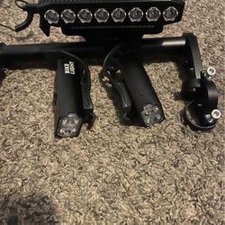 3 Bike Light + extended Handlebar