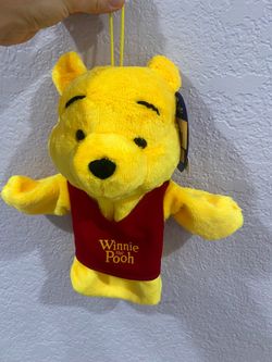 Disney Winnie the Pooh Toy Soft & Cuddly Hand Puppet Plush to
