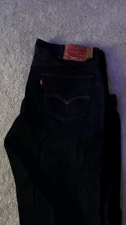 Levi 501 jeans shrink to fit black jeans