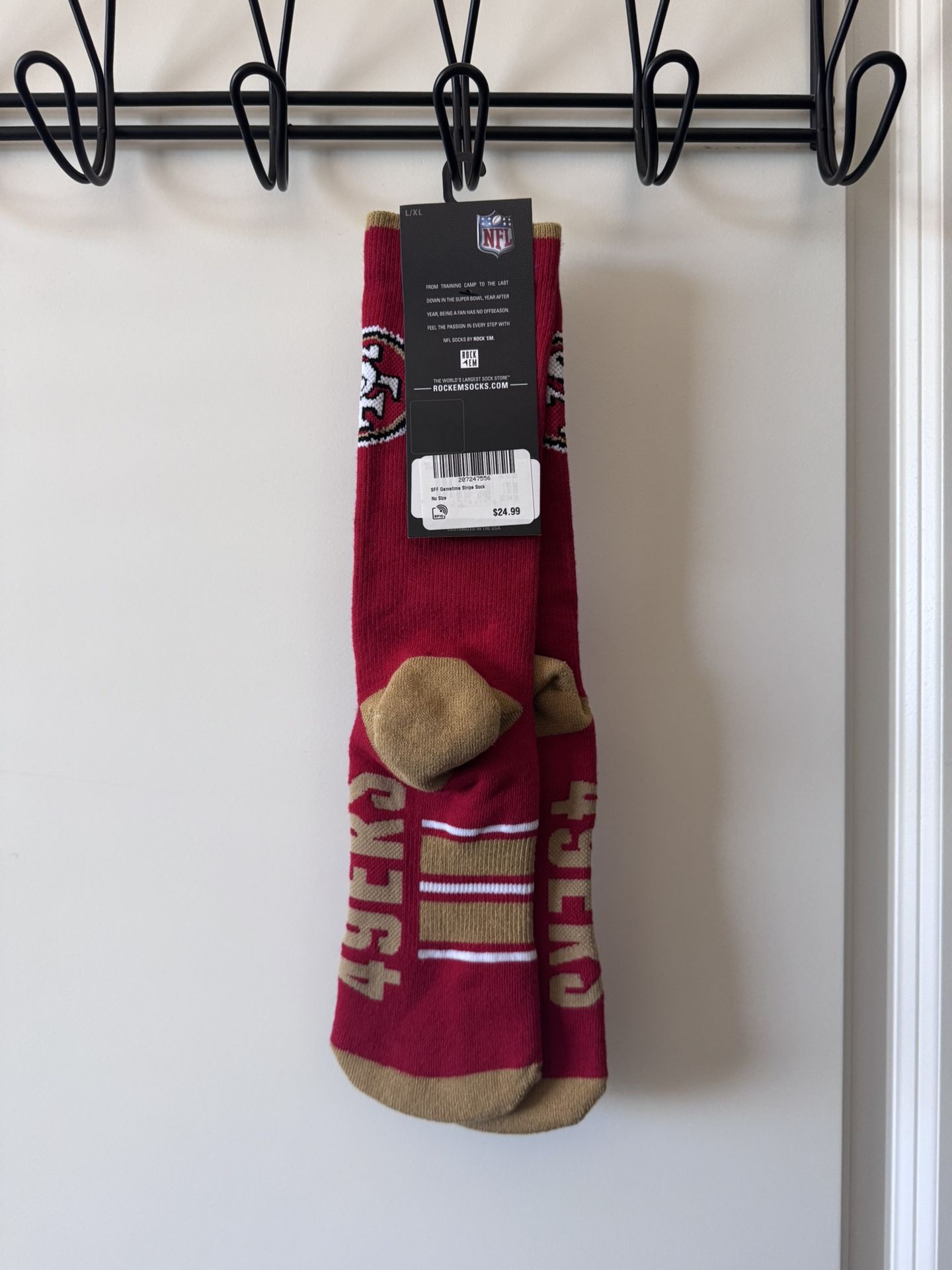 49Ers Socks NWT
